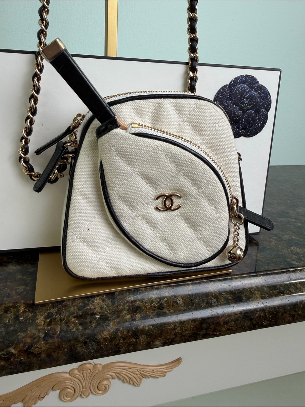 Chanel Coco Masters Mini Tennis Bag—-Monte-Carlo Mini Crossbody Tennis Bag - Picture 2 of 15